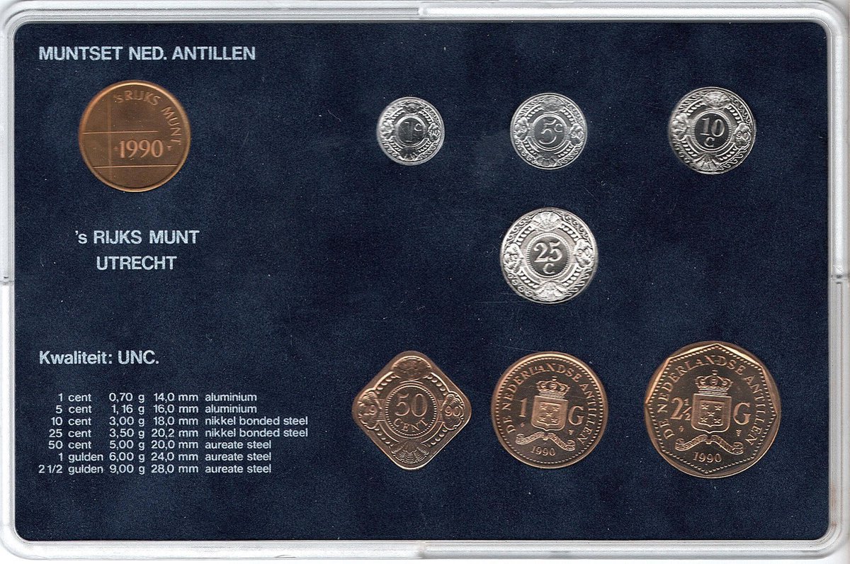 Nederlandse Antillen Muntset 1990